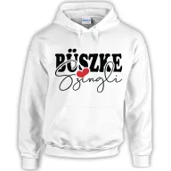 Büszke Szingli - Unisex Kapucnis Pulcsi