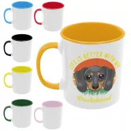 Life is better with my Dachsund - Színes Bögre