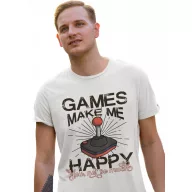 Games make me happy - Férfi Póló