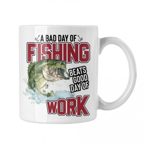 Bad day of fishing - Fehér Bögre