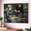 Édouard Manet - A télikertben vászonkép