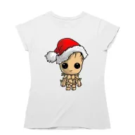 Mini Groot - Karácsonyi Női Póló