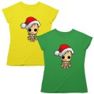 Mini Groot - Karácsonyi Női Póló