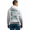 I only care about fishing - Unisex Zipzáros Pulóver