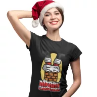 Merry Christmas - Karácsonyi Női Póló
