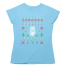 Bagoly karácsony - Női Póló