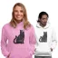 Csillag Macska - Unisex Kapucnis Pulóver