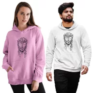 Názáreti Jézus - Unisex Kapucnis Pulóver