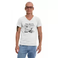   It's just a game, You're just an idiot - Férfi V Nyakú Póló