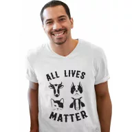 All lives matter - Férfi V Nyakú Póló