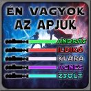 Én vagyok az apjuk - Star Wars Vászonkép (Személyre szabható)