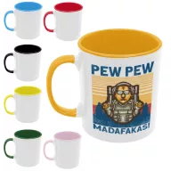 Pew-Pew Madafakas - Színes Bögre