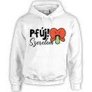 Pfúj Szerelem - Unisex Kapucnis Pulcsi
