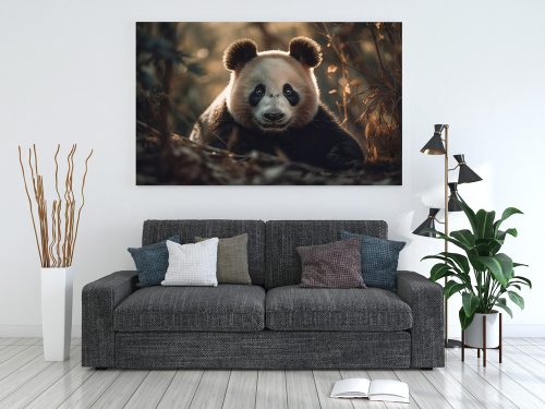 Ai Generált Állatos Vászonkép - Panda