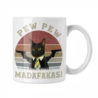 Pew-Pew Madafakas (17 féle) - Fehér Bögrék