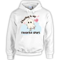 Ghosting is my sport - Unisex Kapucnis Pulcsi