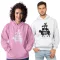 Barátok nem étel - Unisex Kapucnis Pulóver