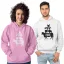 Barátok nem étel - Unisex Kapucnis Pulóver