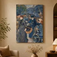 Pierre-Auguste Renoir - Az esernyők vászonkép