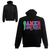 Gamer - Unisex Zipzáros Pulóver