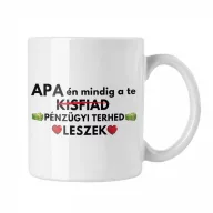 Apa én mindig a te.. - Fehér Bögre