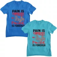   Pain is temporary, pride is forever - GYM Fitness Férfi Póló