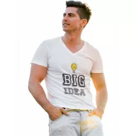 Big idea - Férfi V Nyakú Póló