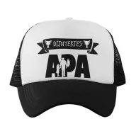 Díjnyertes Apuka Trucker Hálós Sapka (3 féle)