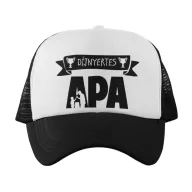 Díjnyertes Apuka Trucker Hálós Sapka (3 féle)