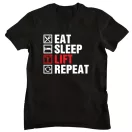 Eat Sleep Lift Repeat - GYM Fitness Férfi Póló