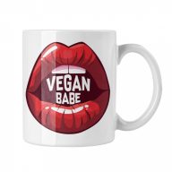 Vegan babe - Fehér Bögre