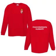 Magyarország Szurkolói Gyerek Hosszú Újjú Póló