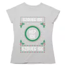 Csúnya Karácsonyi Női Pólók - Egyedi szöveggel és képpel