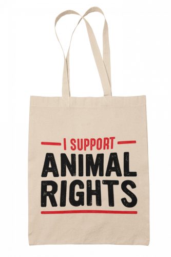 I support animal rights - Vászontáska