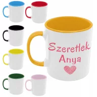 Szeretlek anya - Színes Bögre