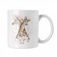 Zsiráf - Fehér Bögre