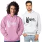 Vegán egy életre - Unisex Kapucnis Pulóver