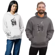 Sötétben rejlő démon - Unisex Kapucnis Pulóver