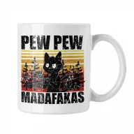 Pew-Pew Madafakas - Fehér Bögre
