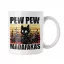 Pew-Pew Madafakas - Fehér Bögre