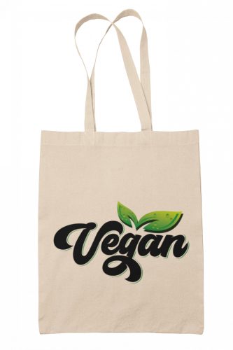 Színes Vegan logó - Vászontáska