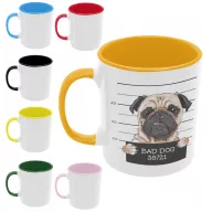 Sittes mopsz - Színes Bögre