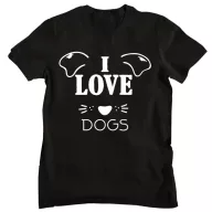 I love dogs - Férfi Póló
