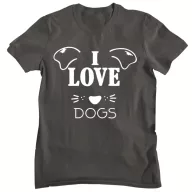I love dogs - Férfi Póló