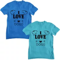 I love dogs - Férfi Póló