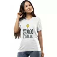 Big idea - Női V-Nyakú Póló