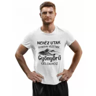 Nehéz utak, gyönyörű célok- Férfi Póló
