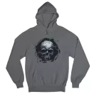 Silent Skull - Unisex Kapucnis Pulóver