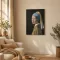Johannes Vermeer - Leány gyöngy fülbevalóval vászonkép