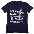 Bármire képes vagyok Jézussal - Férfi Póló